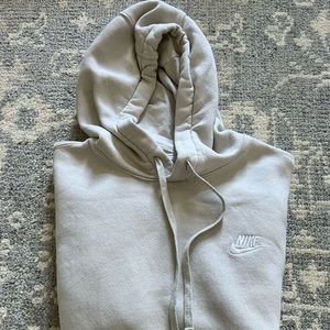 2 Nike club fleece hoodies slightly worn.